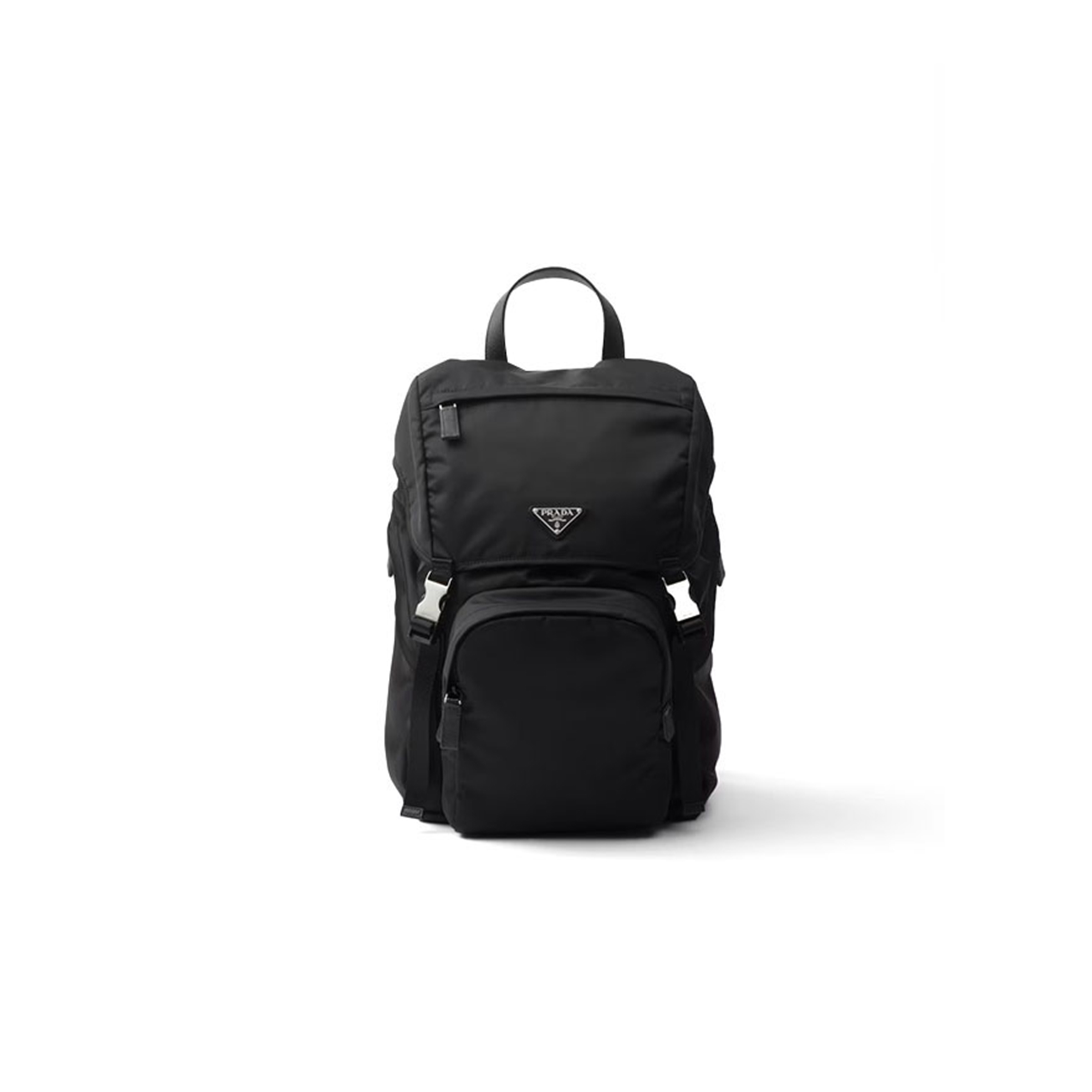 PRADA RE-NYLON AND SAFFIANO LEATHER BACKPACK 2VZ135 (45*27*17cm) PRADA RE-NYLON AND SAFFIANO LEATHER BACKPACK 2VZ135 (45*27*17cm)